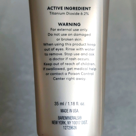 🆕️ BAREMINERALS Complexion Rescue Tinted Moisturizer SPF 30 (NATURAL PECAN 05) - Picture 8 of 10